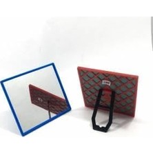 Orevio Ayna, Plastik Çerçeveli Ekonomik Masa Üstü Makyaj Aynası 17X14 Cm-No:20 Türk Malı Cam Kalitesi Iyidir