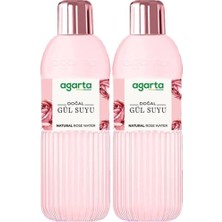 Orevio Doğal Gül Suyu 400 Ml, 2'li Set, Pembe