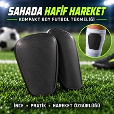 Saf Hobi Küçük Boy Mini Futbol Tekmeliği – Çorap Içi Siyah Tekmelik