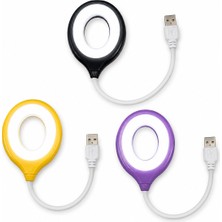 Masa Lambası Renkli USB Girşili