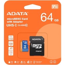 Orevio Sd Microsd Card 64GB Sdxc, Uhs-I Class 10