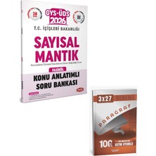 Anla Kazan Yayınları Data 2026 Gys Üds Içişleri Bakanlığı Sayısal Mantık Konu Anlatımlı Soru Bankası+ Anla Kazan Paragraf
