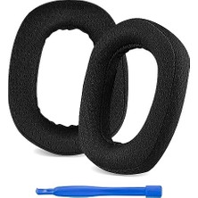 Orevio G435 Bluetooth Kablosuz Oyun Kulaklığı Için Siyah Mesh Kumaş Yedek Kulak Pedleri