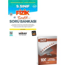 Anla Kazan Yayınları Miray 2027 9. Sınıf Fizik Maarif Model Tematik Soru Bankası+ Anla Kazan Paragraf