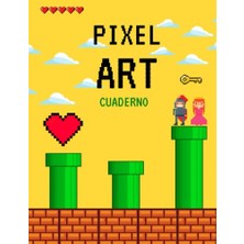 Orevio Pixel Art Çizim Defteri: Oluşturmak ve Çizmek Için Kareli Sayfalar, Sanatçılar Için, Ispanyolca Baskı