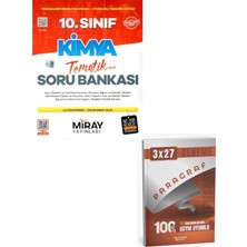 Anla Kazan Yayınları Miray 2027 10. Sınıf Kimya Maarif Model Tematik Soru Bankası+ Anla Kazan Paragraf
