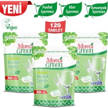 Orevio 3'lü Set Ekolojik Bulaşık Makinası Tableti 120 Tablet (3 x 40 Tablet)