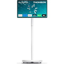 Orevio 27" Full Hd 100 Hz Dokunmatik Ekranlı Taşınabilir Akıllı Monitör; Android Işletim Sistemi, Dahili Batarya, Dahili Kamera, Subwoofer, Wi-Fi 6, Beyaz
