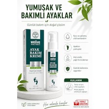 Orevio Ayak Bakım Kremi, Avokado Yağı ve Aloe Vera Özlü, Tüm Cilt Tipleri Için, 100 ml