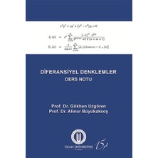 İstanbul Okan Üniversitesi Diferansiyel Denklemler Ders Notu