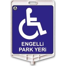 Orevio Engelli Park Yeri Dikdörtgen Uyarı Levhası