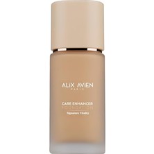 Orevio SPF30 Nemlendirici Fondöten, Parlak Bitiş, Care Enhancer 813 Pale Amber