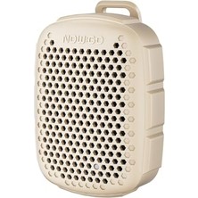 Orevio 5W Klipsli Su Geçirmez Mini Taşınabilir Bluetooth Hoparlör, Bej