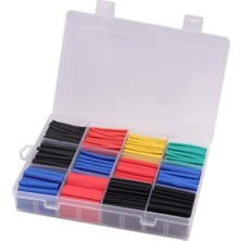 Orevio Kablo, 164-530 - 750 Parça Kutulu Makaron Isıyla Daralan Koruma Kablo Tamir Seti Heat Shrink (750)