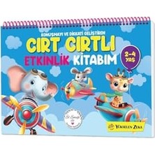 Orevio Konuşma ve Dikkati Geliştiren Cırt Cırtlı Etkinlik Kitabım 2-4 Yaş, Cırt2