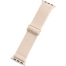 Orevio Kumaş Kordon Apple Watch ile Uyumlu; Ayarlanabilir Yumuşak Tekstil Desenli Tasarım, Series 10/11 42 Mm-41 Mm-40 Mm-38 mm & 46 Mm-45 Mm-44 mm