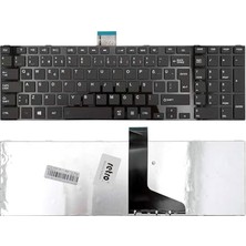 Orevio Toshiba Satellite C855 Uyumlu Çerçeveli Türkçe Notebook Klavyesi Siyah