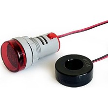 Orevio 2'li Volt Amper Ölçüm 22 mm AC60-500V 100A Kırmızı
