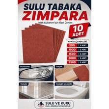 Cnr Zımpara El Su Zımpara Kağıdı Far Temizleme Araç Parlatma Seti 500-1000-1500-2000-2500 Kum Ince Kalın 10 Adet