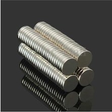Orevio Dünya Magnet 50 Adet 10 mm x 2 mm Güçlü Yuvarlak Neodyum Mıknatıs (50'li Set)