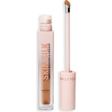 Orevio Skin Silk Radiant Serum - Göz Beyazlatıcı - Hiyalüronik Asit ve Skualan ile Nemlendirir ve Düzleştirir - Vegan ve Cruelty-Free - Tan Golden - 4 ml