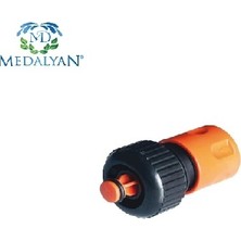 Medalyan Stoplu Hortum Adaptörü 3/4" MD-327