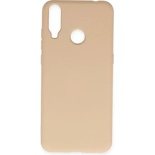 Mey Ithalat® General Mobile Gm 10 Kılıf Nano Içi Kadife Silikon - Pudra