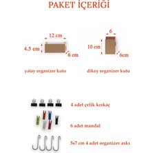 CATCHME Gold Aksesuar Seti Tel Pano Metal Pano Için