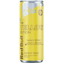 Orevio Enerji Içeceği Yellow Edition, Sudachi Misket Limonu Aromalı Enerji Içeceği 250 ml