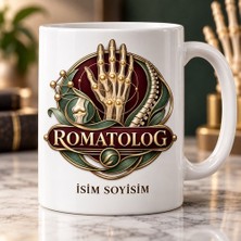 Romatolog Kupa Bardak El Iskeleti ve Eklem Desenli