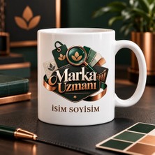 Marka Uzmanı Kupa Bardak Büyüteç ve Renk Kartelası Tasarımı