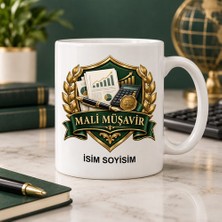 Mali Müşavir Kupa Bardak Hesap Makinesi ve Finans Raporu Tasarımı