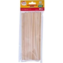 Orevio Mas Mileo Ahşap Çubuk Yuvarlak 5X200 mm Naturel 1834 TYBLGL3LL4JR7NZF07