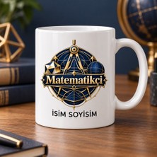 Ajans 313 Kişiye Özel Matematikçi Baskılı Kupa – Isim Soyisimli Meslek Temalı Hediye Kupa