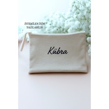 Kişiye Özel Tasarlanabilir Çok Amaçlı Keten Cüzdan 25X20CM