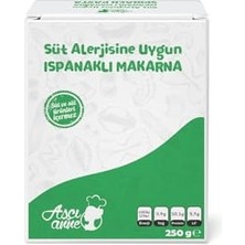 Orevio Süt Alerjik Ispanaklı Makarna Dirsek - 8+ Ay - 250G