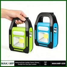 Marsilyan™- Solar Işıldak Fener Usd Şarj Lamba