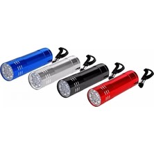 Marsilyan™- 9 Ledli Pilli El Feneri  WT-036