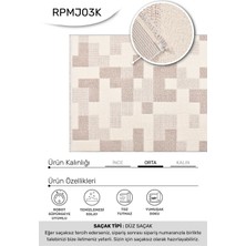 Bin1çeşit Youdayhomecollection Margin Model Oturma Odası Halısı — Ebat: 200X250