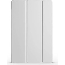 Orevio Galaxy Tab A9 ile Uyumlu Smart Cover Standlı 1-1 Kılıf - Gri 3