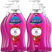 Orevio Sıvı Sabun 400 ml Gül x 6'lı Paket