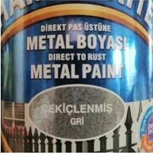 Orevio Gri Hammerite Metal ve Çelik Kapı Boyası 0,75 L