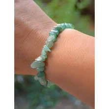 Amorf Aventurin Bileklik - Yesil - Stoneage