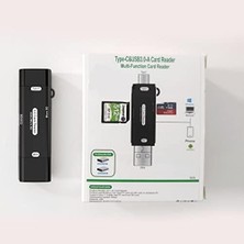 Micro Sd Kart Okuyucu Type C To USB 3.0 Çevirici Otg 5 Gbps Hafıza Kartı Okuyucu Adaptör Micro Sd Card Reader Rktsd