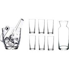 Orevio Rakı Bardak ve 9 Prç. Rakı Bardağı ve Buz Kovası Seti FMA06001 FMA06017 FMA55517