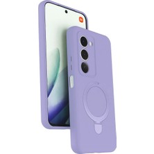 Bezos Xiaomi Redmi 15 4g Uyumlu Regal Magsafe Standlı Kapak - Lila