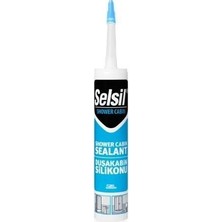 TeknoKapsül Selsil 05 Mutfak Duşakabin Silikonu Beyaz 280 ml