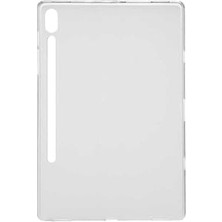 Orevio 10217 Galaxy Tab S6 T860 ile Uyumlu Tablet Süper Silikon Kılıf Renksiz