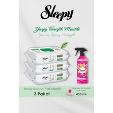Orevio 300 Adet Easy Clean Havlu, Orkide Oda Kokusu Hediyeli