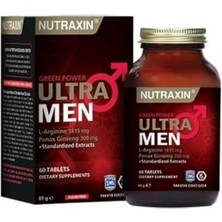 Orevio Green Power Ultra Men L-Arginine, 60 Tablet Takviye Edici Gıda